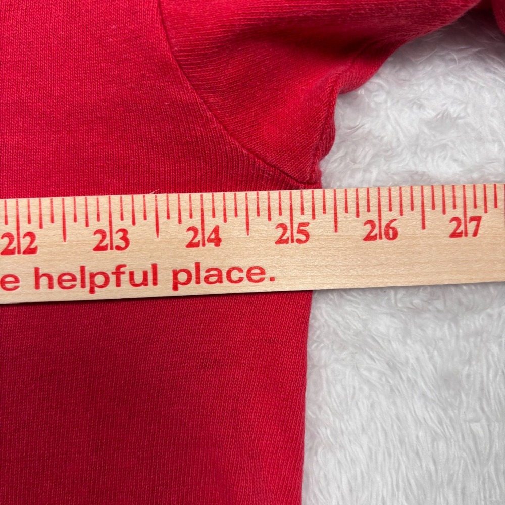 VTG 90s Champion Cornell University TShirt Men XXL Red Graphic MADE USA Distress - Picture 8 of 10